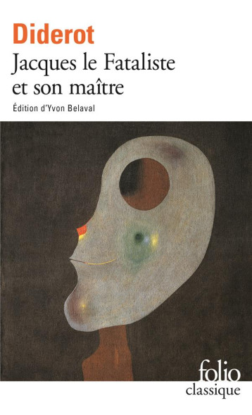 JACQUES LE FATALISTE ET SON MAITRE - DIDEROT DENIS - GALLIMARD