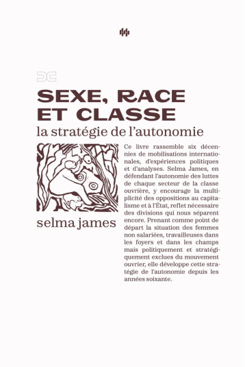 SEXE, RACE ET CLASSE : LA STRATEGIE DE L'AUTONOMIE - JAMES SELMA - BOOKS ON DEMAND