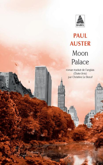 MOON PALACE - AUSTER PAUL/LE BOEUF - ACTES SUD