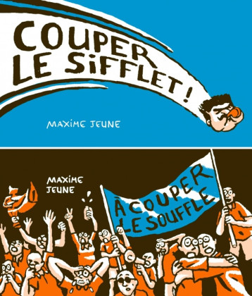 COUPER LE SIFFLET / A COUPER LE SOUFFLE - JEUNE MAXIME - FLBLB