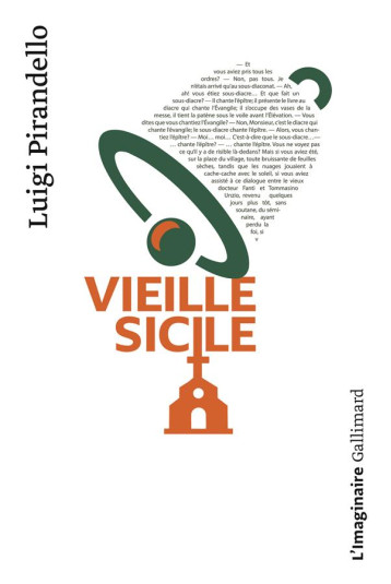 VIEILLE SICILE - PIRANDELLO LUIGI - GALLIMARD