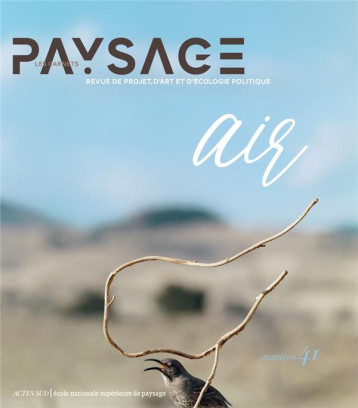 CARNETS DU PAYSAGE N  41 - L'AIR - COLLECTIF - ACTES SUD