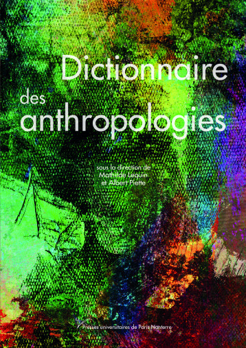 DICTIONNAIRE DES ANTHROPOLOGIES - Mathilde Lequin, Albert PIETTE - PARIS OUEST