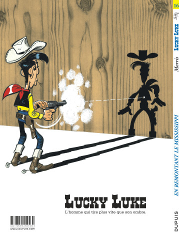 Lucky Luke - Tome 16 - En remontant le Mississippi - MORRIS MORRIS, Goscinny Goscinny, MORRIS , GOSCINNY  - DUPUIS