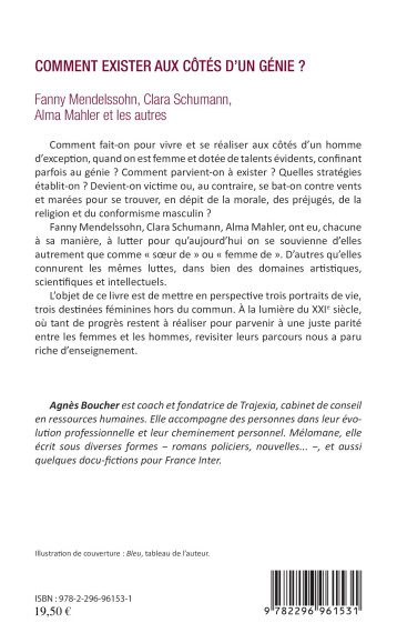 Comment exister aux côtés d'un génie ? - Boucher Agnès, Boucher El Agnès - L'HARMATTAN