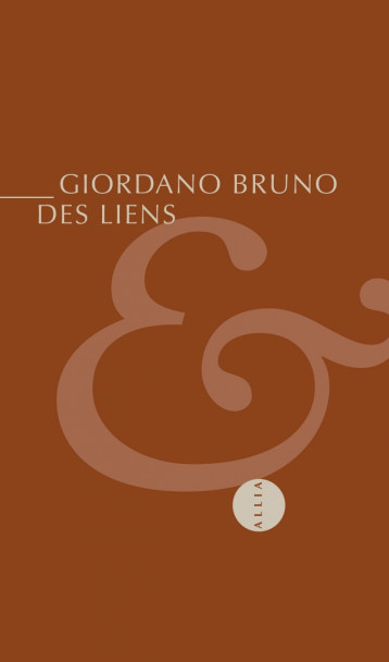 DES LIENS - BRUNO Giordano, DONNE Boris, SONNIER Danielle - ALLIA