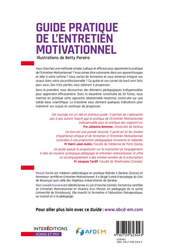 Guide pratique de l'Entretien Motivationnel - GACHE PASCAL, Cavalli Euvrard Glori - INTEREDITIONS