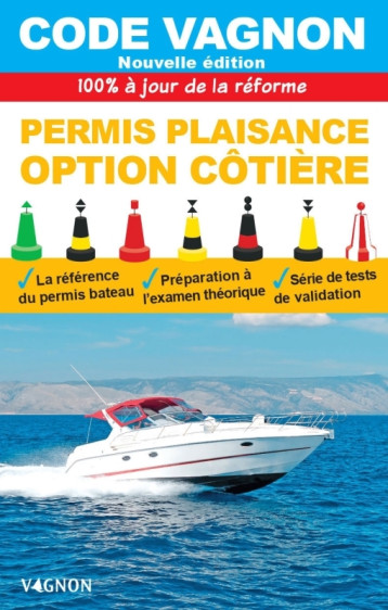 Code Vagnon 2024 - Permis plaisance - Option côtière - Vagnon Editions - VAGNON