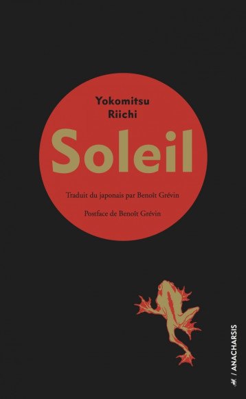 SOLEIL - YOKOMITSU Riichi, Grévin Benoît - ANACHARSIS