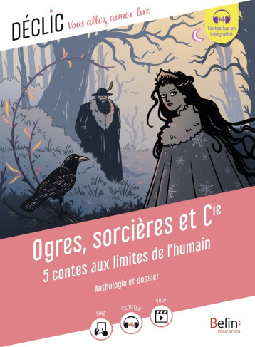 Ogres, sorcières et Cie - Moreau Catherine - BELIN EDUCATION