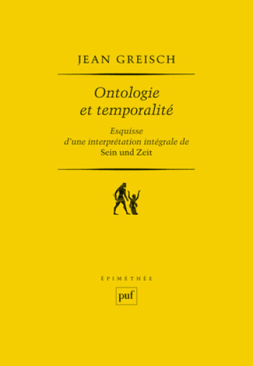 Ontologie et temporalité - Greisch Jean - PUF