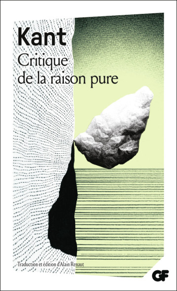 Critique de la raison pure - EMMANUEL KANT , Kant Emmanuel, Renaut Alain - FLAMMARION