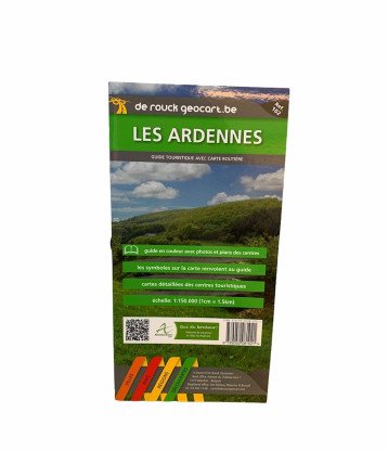 Les ardennes : guide touristique avec cartes (RRM 102) -  Collectif - DE ROUCK