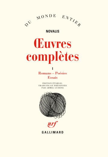 OEUVRES COMPLETES T1 - GUERNE ARMEL - GALLIMARD