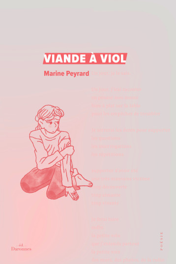 Viande à viol - Marine Peyrard - LES DARONNES