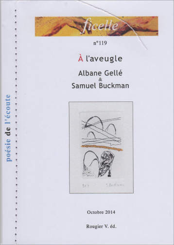 À L'AVEUGLE - Albane Gellé, ill. Samuel Buckman - Albane Gellé - ROUGIER