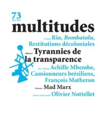 MULTITUDES N 73 HIVER 2019 - COLLECTIF - MULTITUDES REV