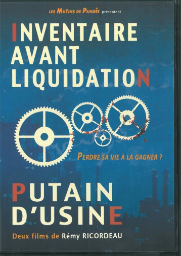 INVENTAIRE AVANT LIQUIDATION-PUTAIN D'USINE/1DVD - RICORDEAU REMY - MUTINS PANGEE