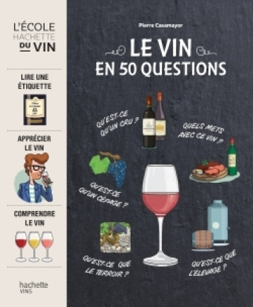 LE VIN EN 50 QUESTIONS - CASAMAYOR PIERRE - HACHETTE PRAT