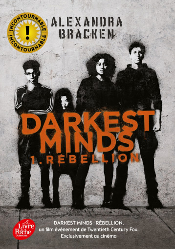 LES INSOUMIS - DARKEST MINDS - TOME 1 AVEC AFFICHE DU FILM EN COUVERTURE - BRACKEN ALEXANDRA - POCHE JEUNESSE