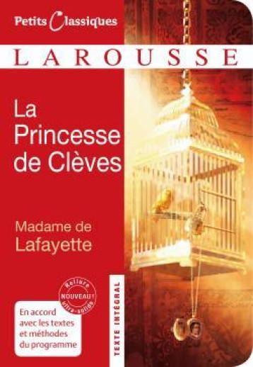 LA PRINCESSE DE CLEVES - LA FAYETTE MADAME - LAROUSSE