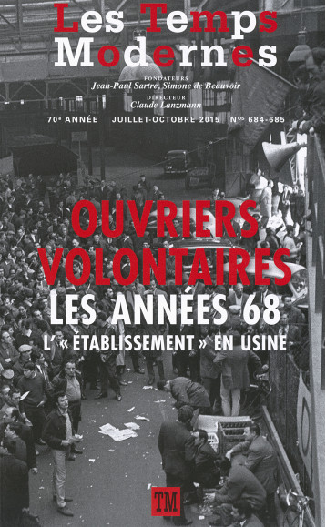 LES TEMPS MODERNES N684-685 - COLLECTIFS GALLIMARD - GALLIMARD