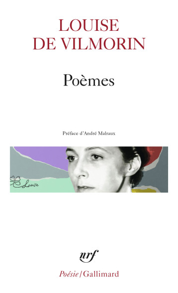 POEMES - VILMORIN LOUISE DE - GALLIMARD