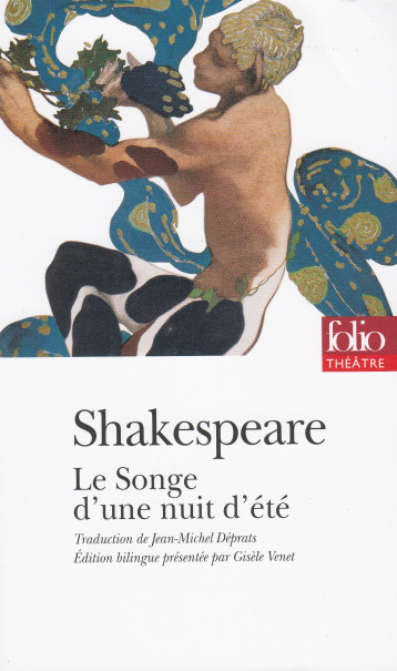 LE SONGE D'UNE NUIT D'ETE - SHAKESPEARE WILLIAM - FOLIO