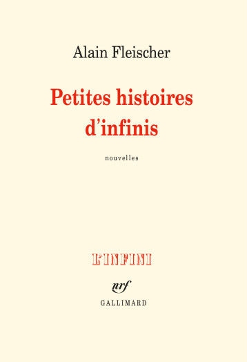 PETITES HISTOIRES D'INFINIS - FLEISCHER ALAIN - GALLIMARD