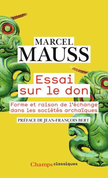 ESSAI SUR LE DON - MARCEL MAUSS - FLAMMARION