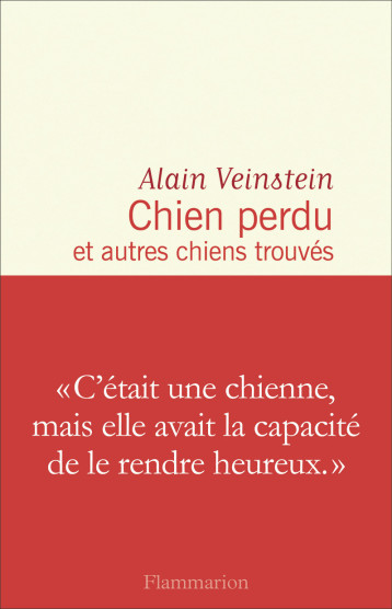 CHIENS PERDUS ET AUTRES CHIENS TROUVES - VEINSTEIN ALAIN - FLAMMARION