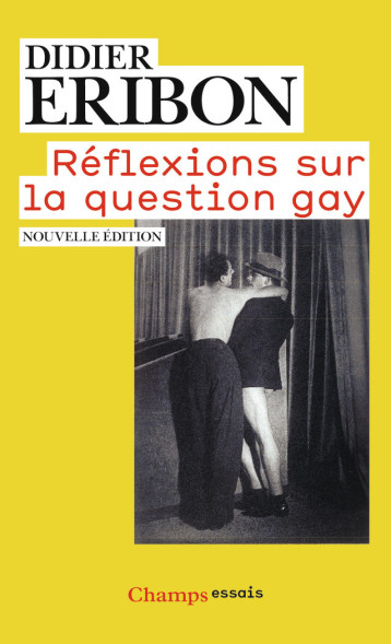 REFLEXIONS SUR LA QUESTION GAY - ERIBON DIDIER - FLAMMARION