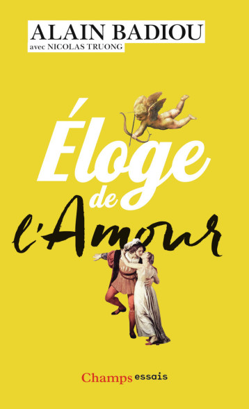 ELOGE DE L'AMOUR - BADIOU ALAIN - FLAMMARION