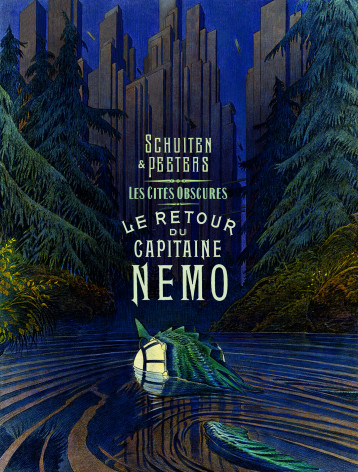 LE RETOUR DU CAPITAINE NEMO - SCHUITEN/PEETERS - CASTERMAN