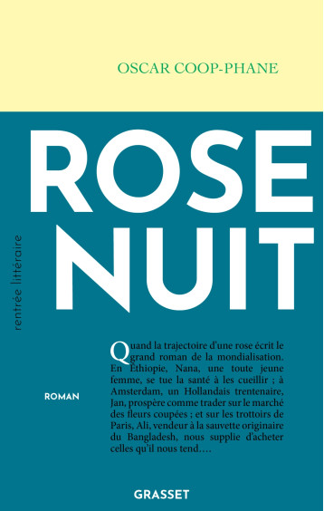 ROSE NUIT - ROMAN - COOP-PHANE OSCAR - GRASSET