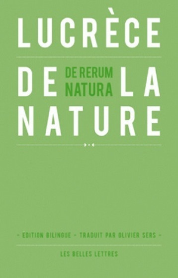 DE LA NATURE - LUCRECE - BELLES LETTRES