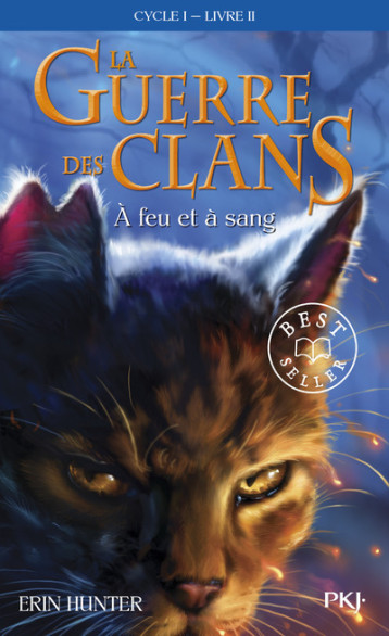 LA GUERRE DES CLANS CYCLE I - TOME 2 A FEU ET A SANG -POCHE- - HUNTER ERIN - POCKET JEUNESSE