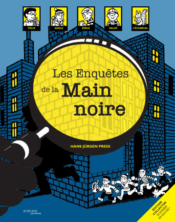 LES ENQUETES DE LA MAIN NOIRE - PRESS HANS JURGEN - ACTES SUD