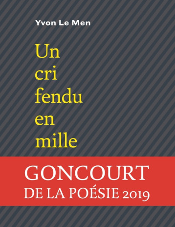 UN CRI FENDU EN MILLE - LE MEN YVON - BRUNO DOUCEY