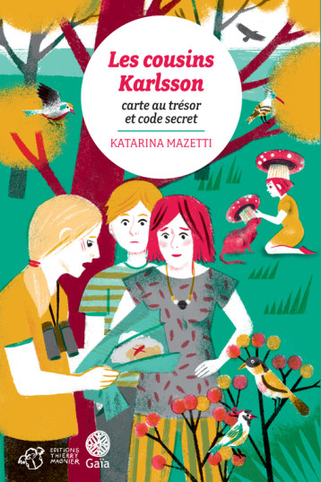 Les cousins Karlsson Tome 7 - Carte au trésor et code secret - Katarina Mazetti - THIERRY MAGNIER