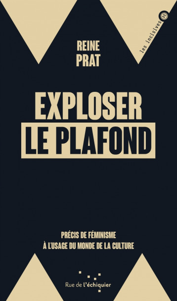 Exploser le plafond - Précis de féminisme à l’usage du monde - Reine PRAT - RUE ECHIQUIER