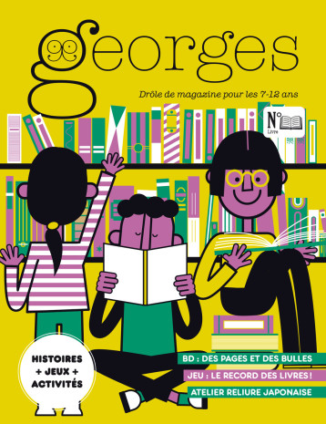 Magazine Georges n°72 Livre - oct/nov 2024 - Anne-Sophie Constancien - MAISON GEORGES