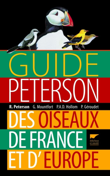 Guide Peterson des oiseaux de France et d'Europe - Philippe Arthur Dominic Hollom - DELACHAUX