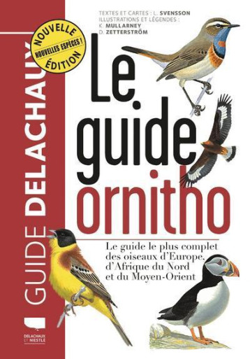 Guide ornitho - Lars Svensson - DELACHAUX