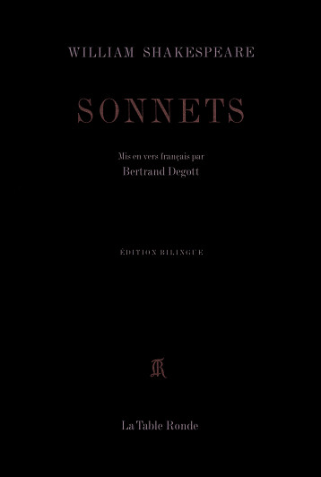 Sonnets - William Shakespeare - TABLE RONDE