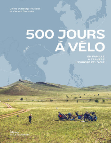 500 jours à vélo - Céline Dubourg Treussier - MARTINIERE BL