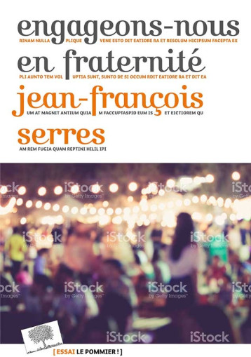 Engageons-nous en fraternité - Jean-François Serres - POMMIER