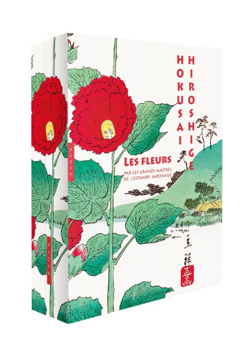 Les fleurs par les grands maîtres de l'estampe japonaise (coffret) - Amélie Balcou - HAZAN