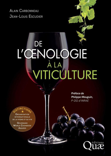 De l'oenologie à la viticulture - Jean-Louis Escudier - QUAE