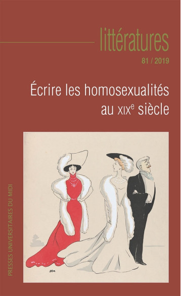 Écrire les homosexualités au XIXe siècle - Jean-Marie Roulin - PU MIDI